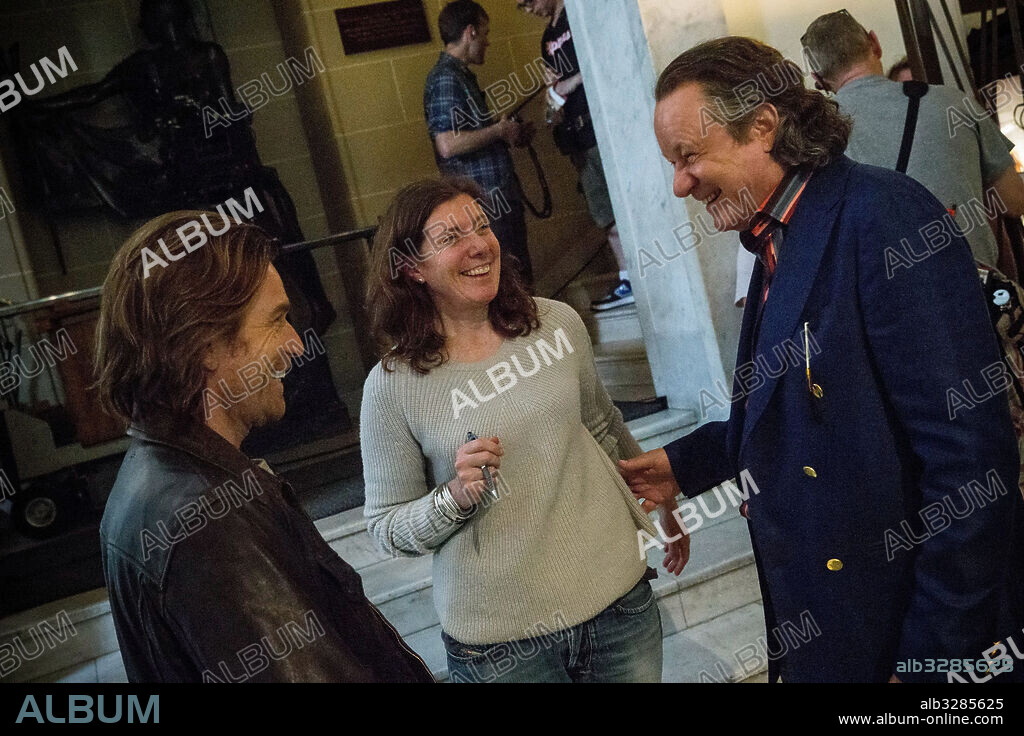 EWAN McGREGOR and STELLAN SKARSGARD in KIND OF TRAITOR, OUR, 2016, directed by SUSANNA WHITE. Copyright THE INK FACTORY/POTBOILER PRODUCTIONS.