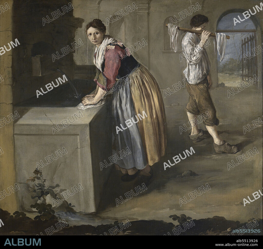 GIACOMO ANTONIO CERUTI. Lavandaia (Laundress).
