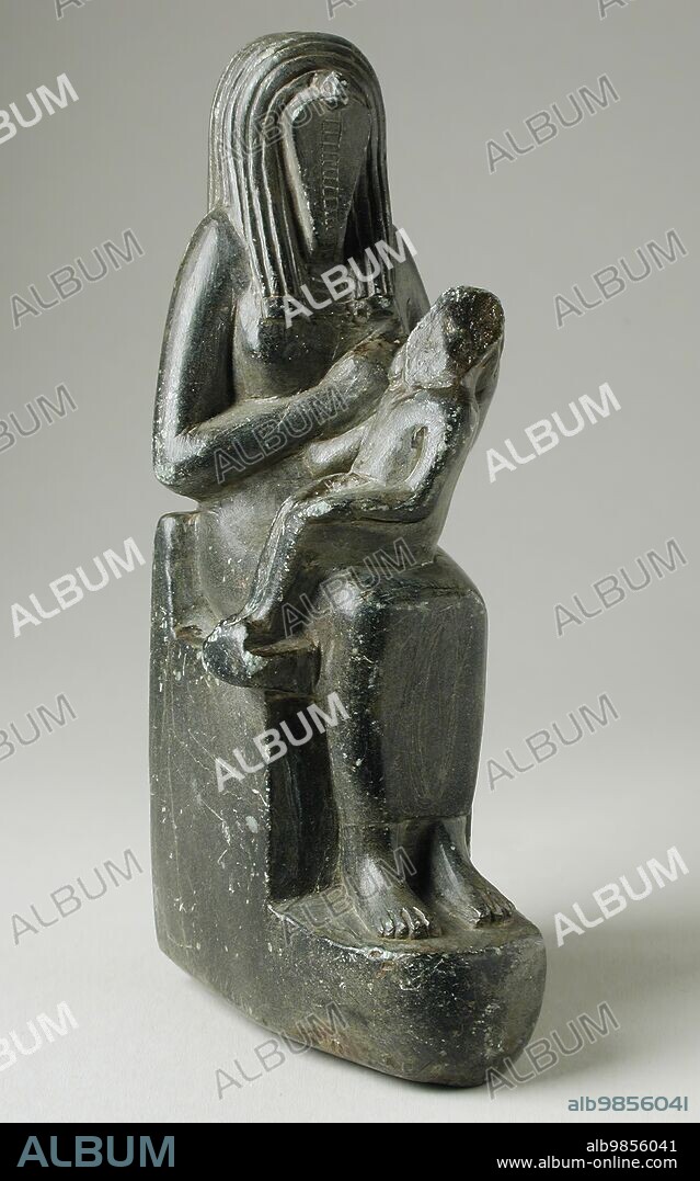 Snake Goddess Nursing Hypocrytes, Late Period (724-333 BCE) (possibly modern).