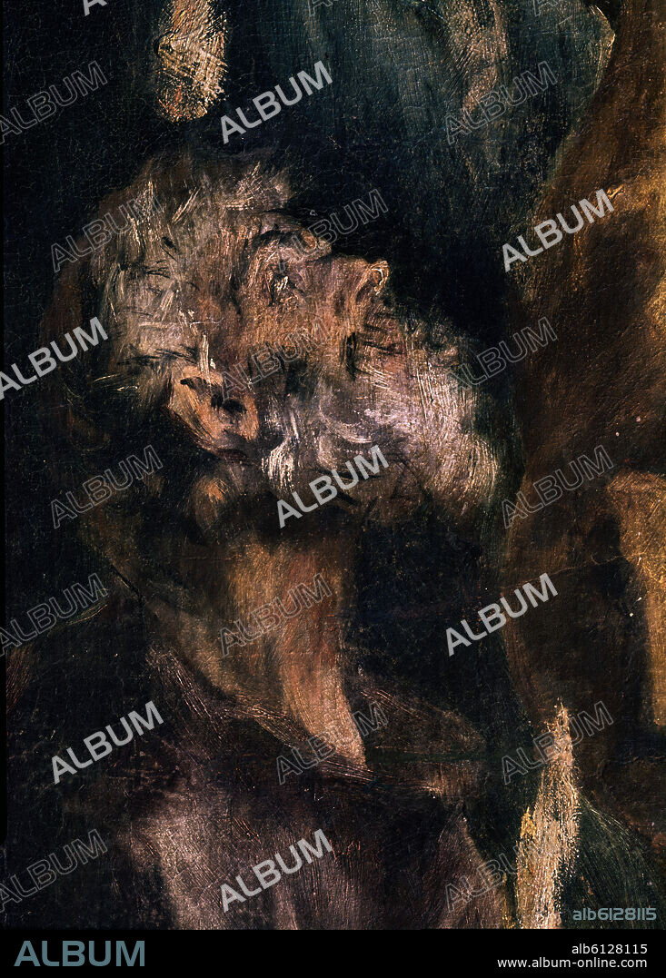 EL GRECO. 'Pentecost' (detail), ca. 1600, Spanish School, Oil on canvas, P00828.