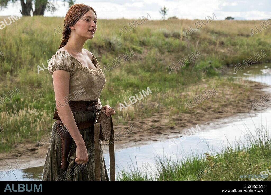 HALEY BENNETT in THE MAGNIFICENT SEVEN, 2016, directed by ANTOINE FUQUA. Copyright MGM/COLUMBIA PICTURES/LSTAR CAPITAL/VILLAGE ROADSHOW PICTURE.