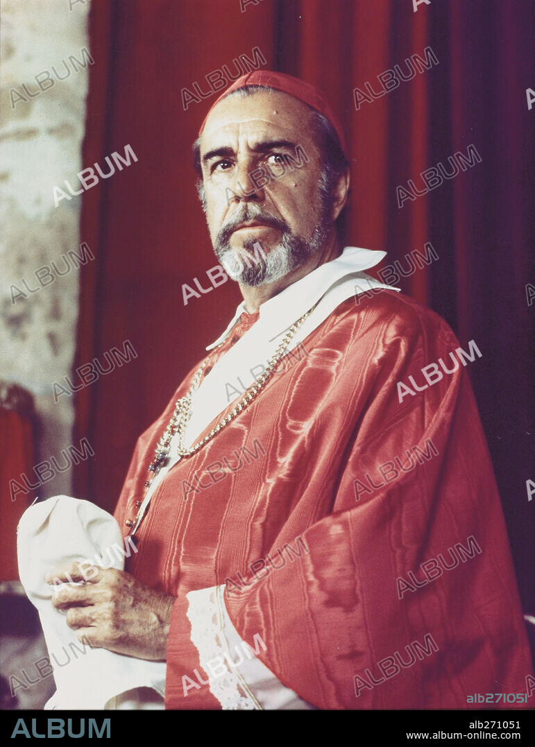 FERNANDO REY in THE BATTLE OF THE THREE KINGS, 1990 (LA BATALLA DE LOS TRES REYES), directed by SOUHEIL BEN-BARKA and UCHKUN NAZAROV. Copyright UZBEKFILM.