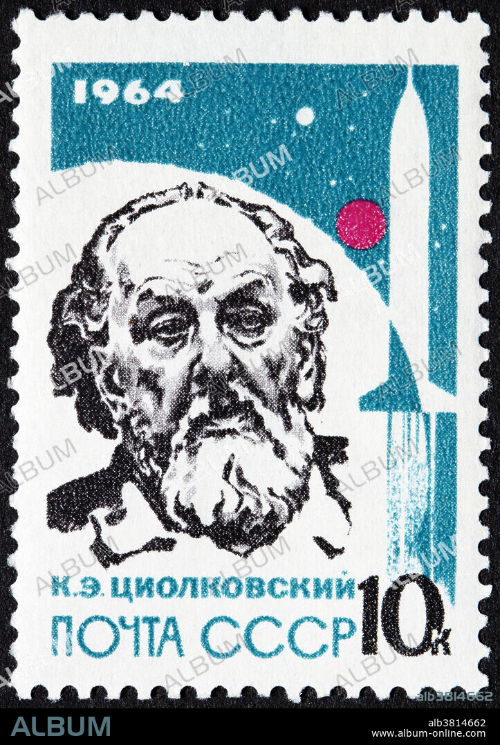 Konstantin Tsiolkovsky Stamp