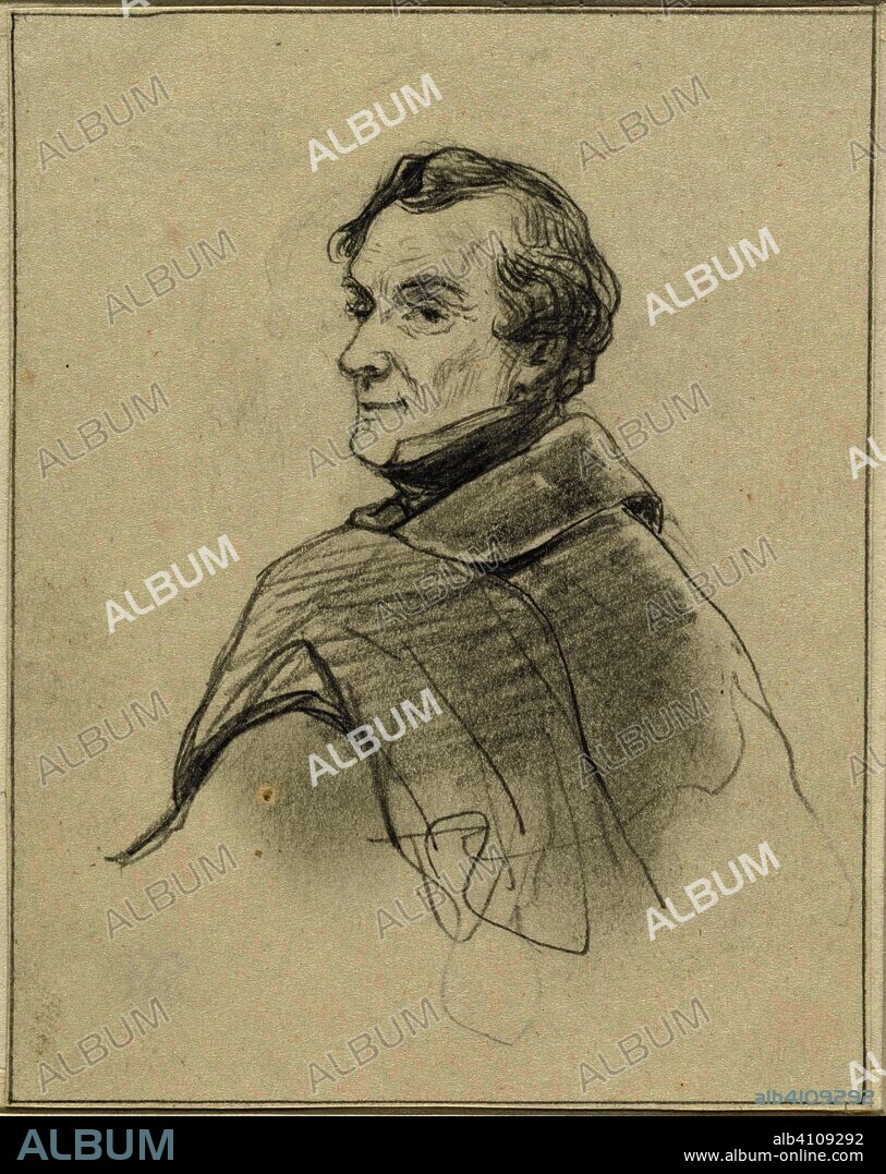 PETER PAUL JOSEPH NOËL. Self-portrait of Peter Paul Joseph No?l. Draughtsman: Peter Paul Joseph Noël. Dating: 1799 - 1822. Measurements: h 102 mm × w 80 mm.