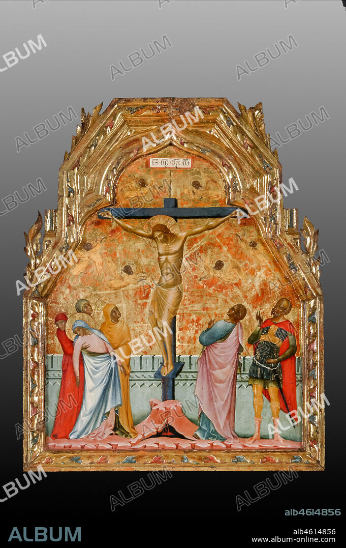 Rome, Museo nazionale di Palazzo Venezia (from the church of St. George in Piran, Slovenia): Paolo Veneziano, Crucifixion (1355).