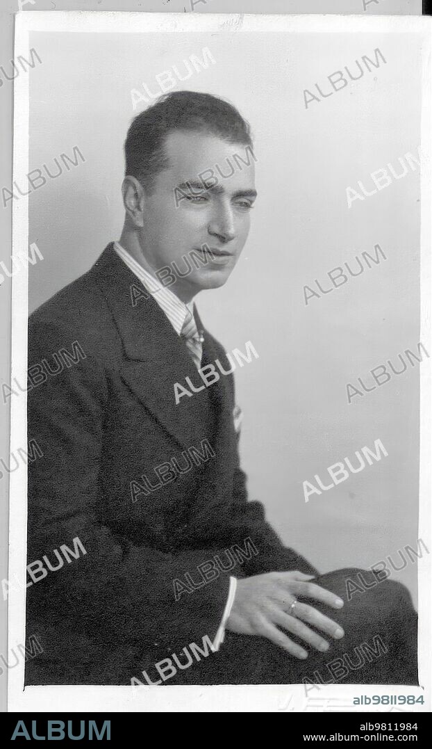 1940. Portrait of Joaquín Rodrigo.