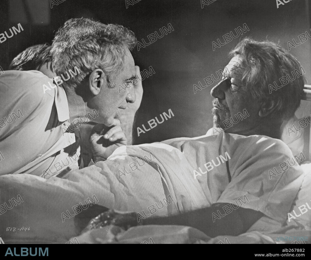 ELIA KAZAN und RICHARD BOONE in THE ARRANGEMENT, 1969, unter der Regie von ELIA KAZAN. Copyright ELIA KAZAN PROD / WARNERS.