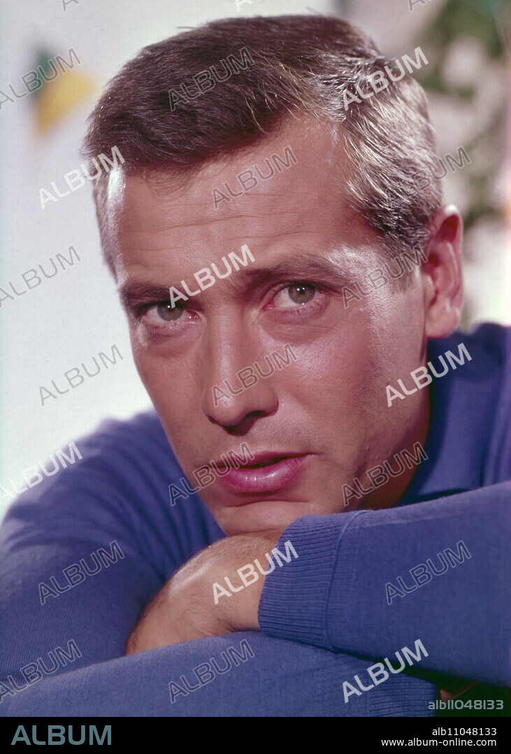 Dietmar Schönherr, Austrian actor and movie director Dietmar Schoenherr, Germany 1950s.