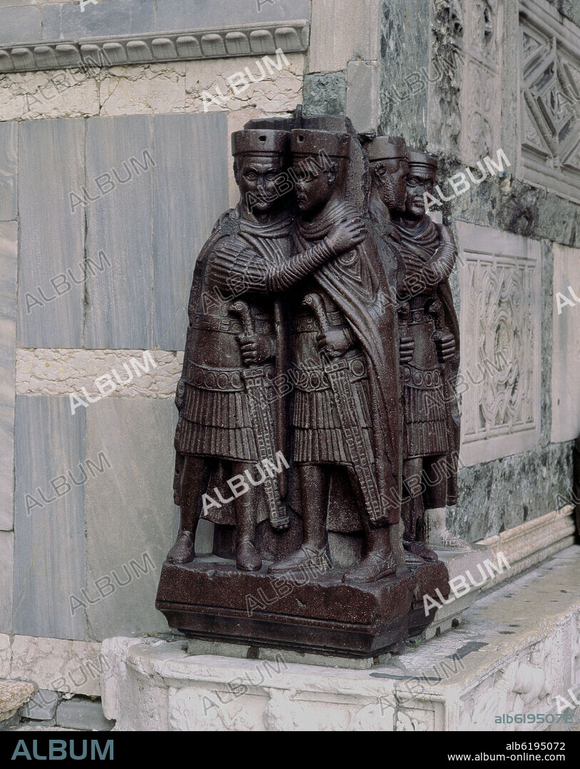 LOS TETRARCAS O GRUPO DEL GORI - S IV  COMPAÑEROS DE DIOCLECIANO.