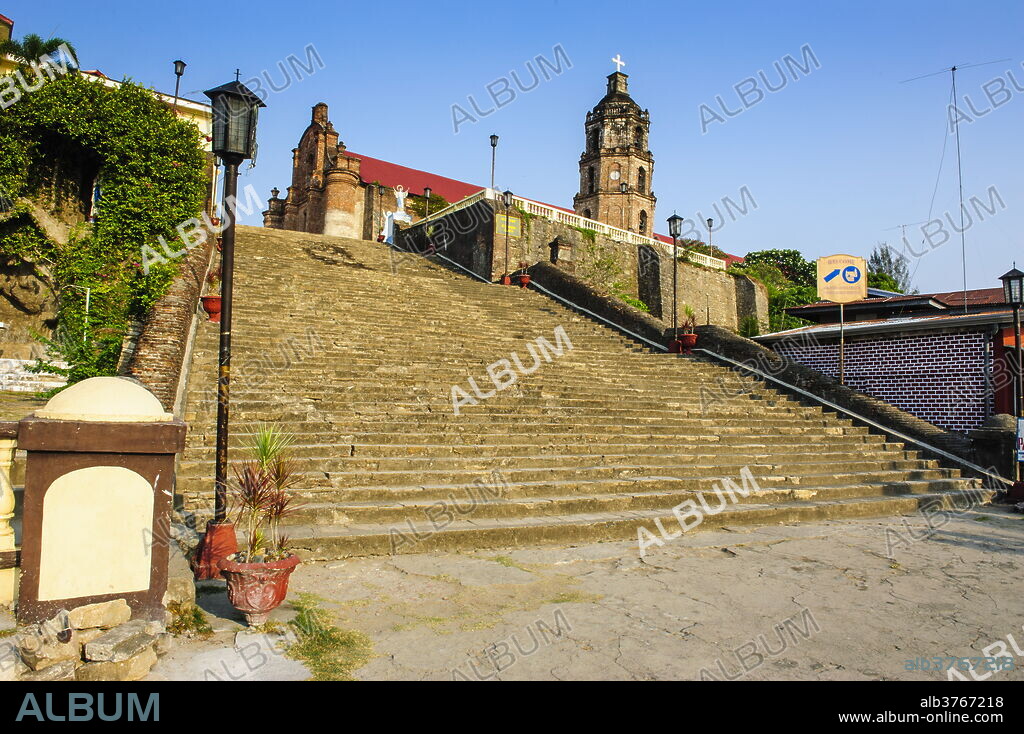 The church of Santa Maria, UNESCO World Heritage Site, Ilocos Norte, Northern Luzon, Philippines, Southeast Asia, Asia.