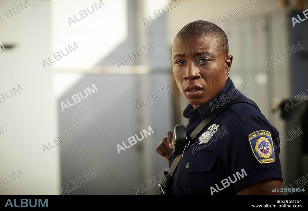 AISHA HINDS en 9-1-1, 2018, dirigida por RYAN MURPHY. Copyright 20TH CENTURY FOX TELEVISION.