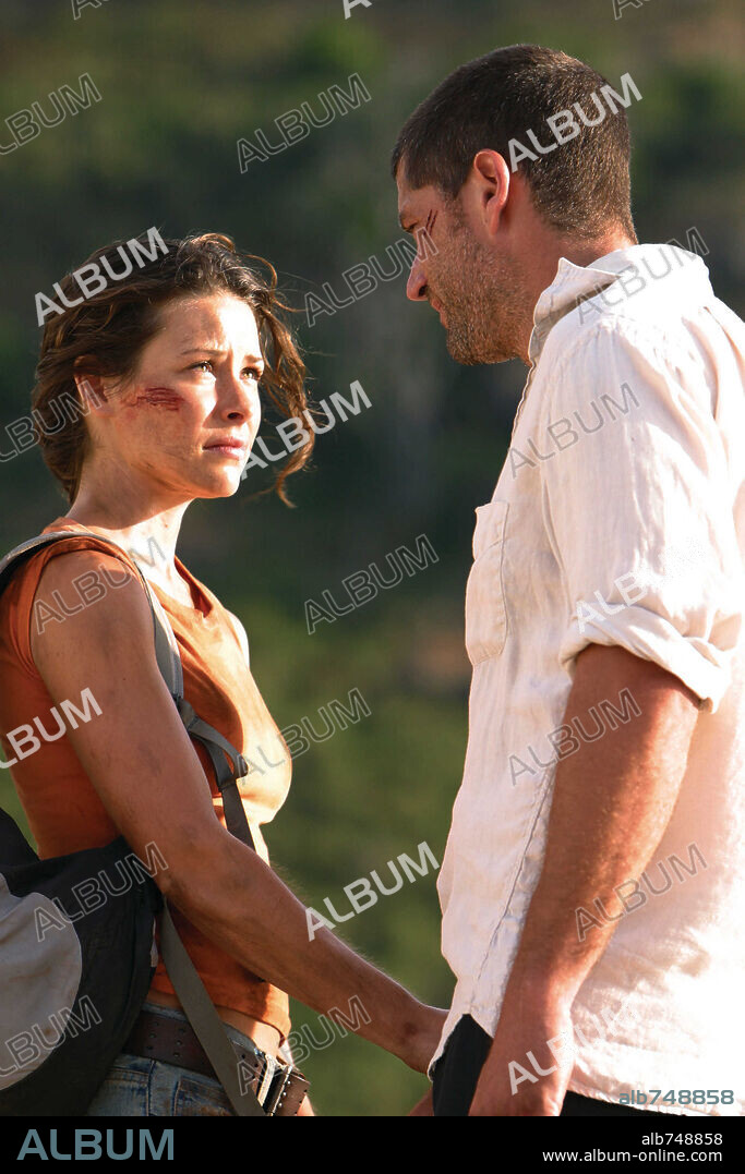 EVANGELINE LILLY und MATTHEW FOX in LOST, 2004. Copyright ABC.