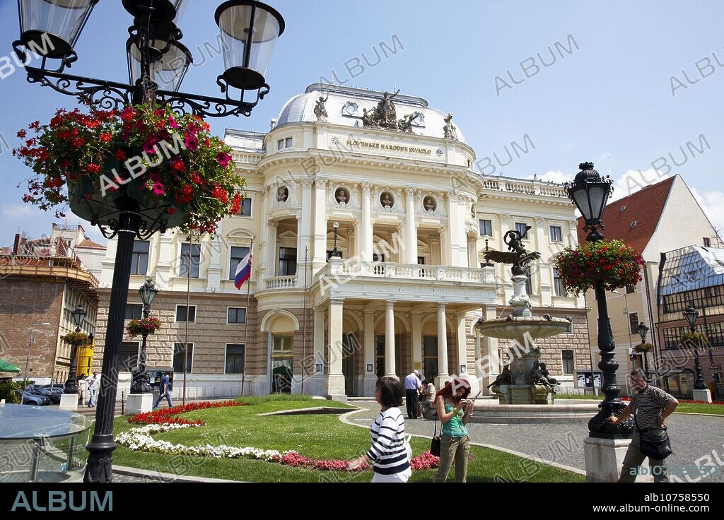Slovak National Theatre, Bratislava, Slovakia.