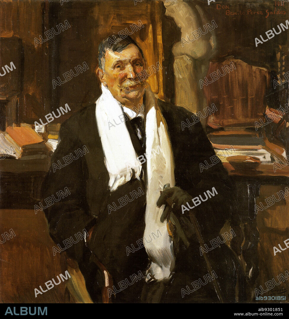 Joaquín Sorolla/ Benito Pérez Galdós, 1911. Oil on canvas. 115 x W 109.5cm.