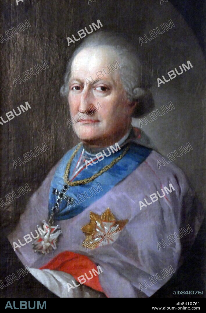 Feliks Pawel Turski of Rogala coat of arms (January 14, 1729 in Czarnocin - March 31, 1800 in Krakow). Bishop of Chelm from April 22, 1765 to March 4, 1771, Bishop of Luck in 1771, Bishop of Krakow from November 20, 1788. Painted by Konstanty Aleksandrowicz, painter, portraitist and copyist active in the second half of the 18th century.