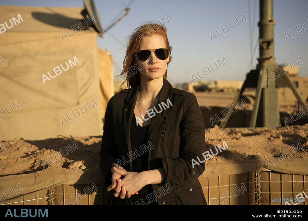 JESSICA CHASTAIN dans ZERO DARK THIRTY, 2012, réalisé par KATHERINE BIGELOW. Copyright ANNAPURNA PICTURES.