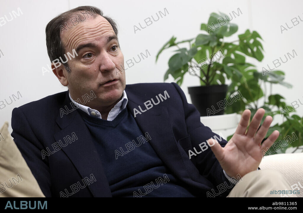 Madrid, 09/02/2023. Entrevista a Borja Carabante, delegado de Medio Ambiente y Movilidad en el Ayuntamiento de Madrid. Foto: Ernesto Agudo. ARCHDC.