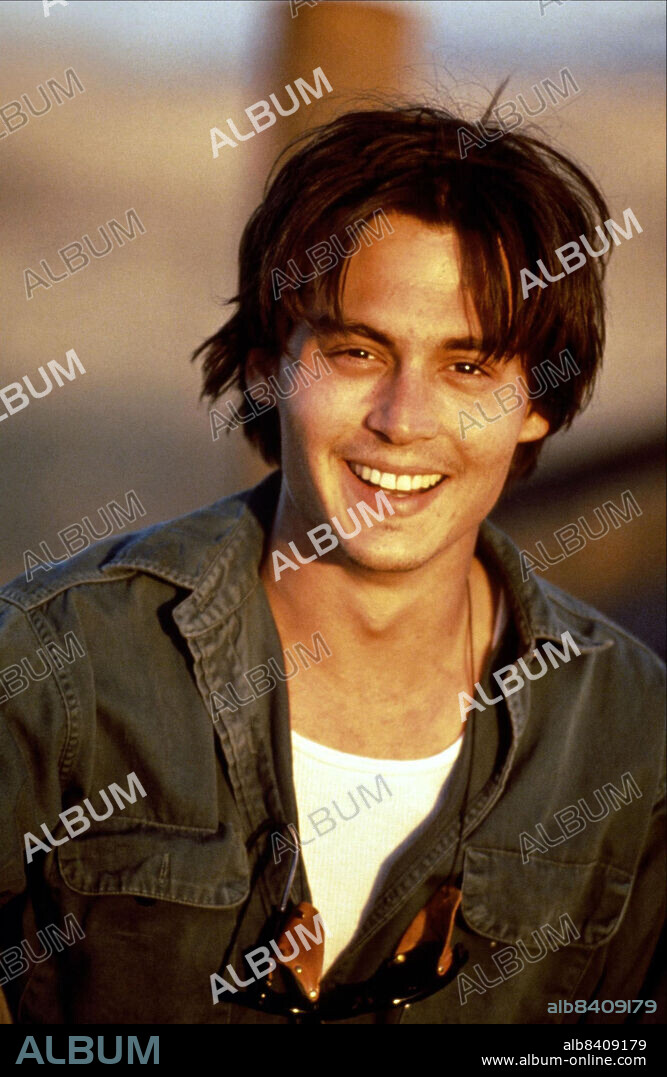 JOHNNY DEPP en EL SUEÑO DE ARIZONA, 1993 (ARIZONA DREAM), dirigida por EMIR KUSTURICA. Copyright WARNER BROS.