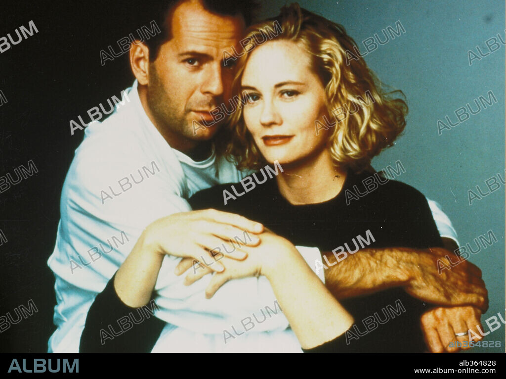 BRUCE WILLIS und CYBILL SHEPHERD in MOONLIGHTING, 1985. Copyright ABC.