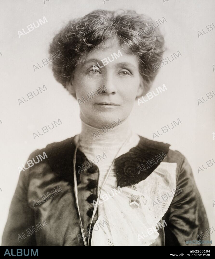 Mrs Emmeline Pankhurst.