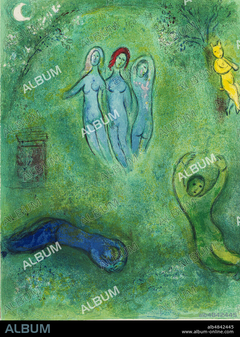 MARC CHAGALL. Daphnis and Chloé.