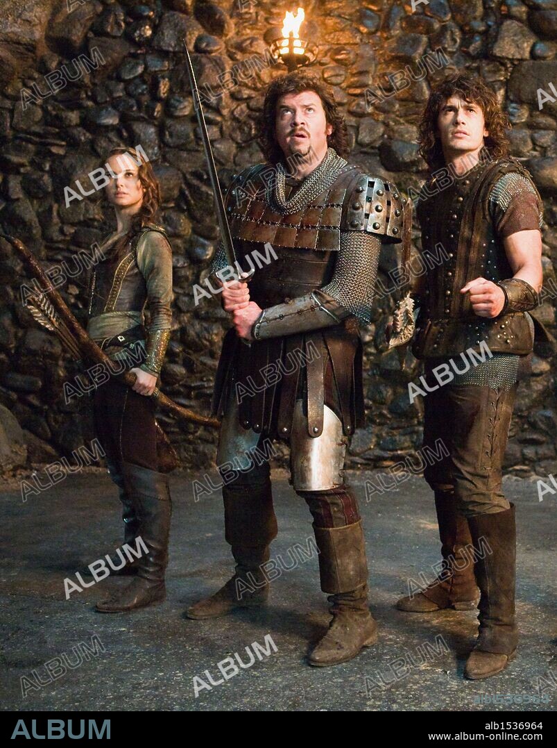 DANNY MCBRIDE, JAMES FRANCO and NATALIE PORTMAN in YOUR HIGHNESS, 2011, directed by DAVID GORDON GREEN. Copyright STUBER PRODUCTIONS.