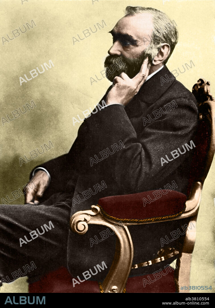 Alfred Nobel, Swedish Chemist and Inventor