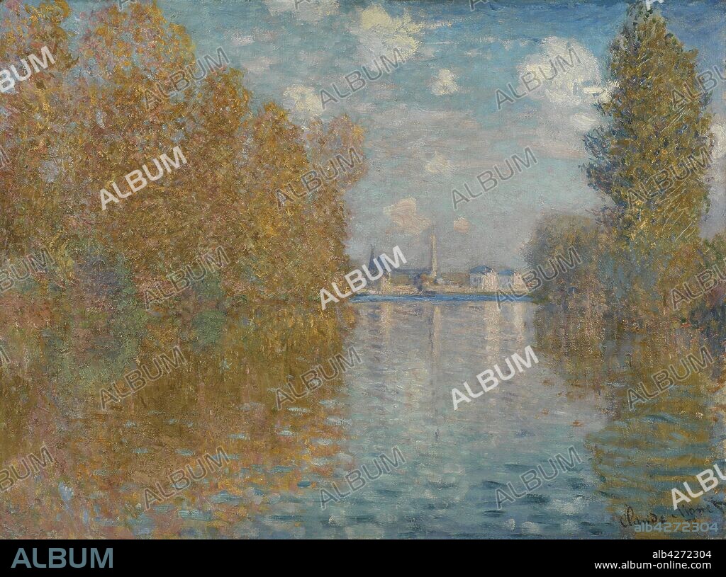 CLAUDE MONET. Autumn Effect at Argenteuil.