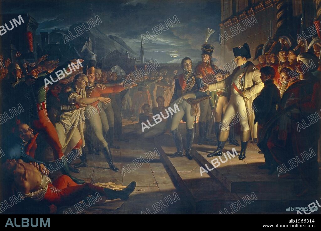The Saxons' oath to Napoleon after the Battle of Jena in