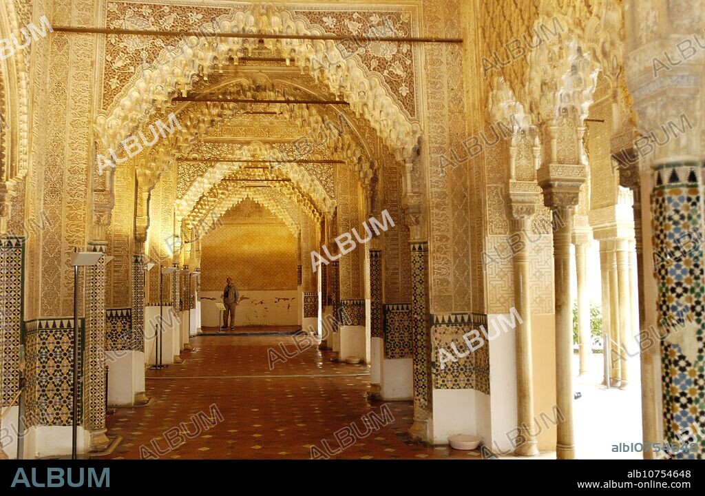 Sala de Justicia or Sala de los Reyes (Hall of the Kings), Alhambra. Granada. Spain.