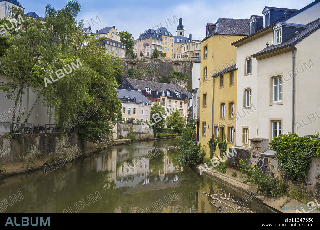 The Grund (Lower Town), Luxembourg City, Luxembourg, Europe.