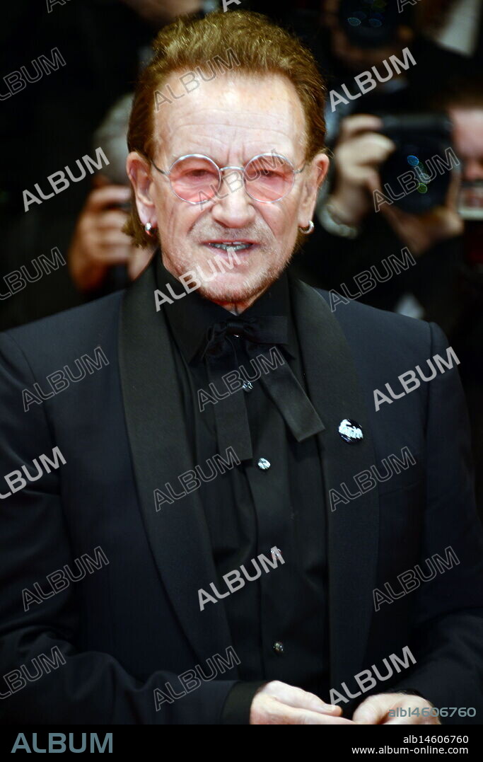 BONO et [BONO U2}. May 16, 2025, Cannes, France: CANNES, FRANCE - MAY 16: Bono attends the ''Bono: Stories Of Surrender'' red carpet at the 78th annual Cannes Film Festival at Palais des Festivals on May 16, 2025 in Cannes, France. (Credit Image: © Frederick Injimbert/ZUMA Press Wire).