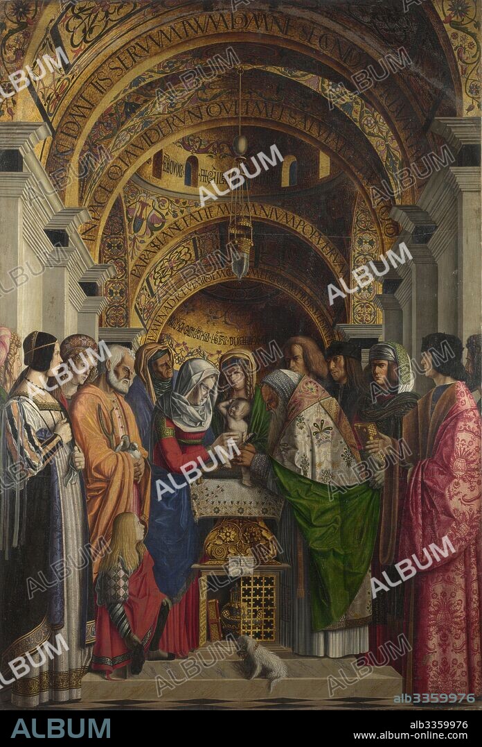 MARCO MARZIALE. The circumcision of Christ.