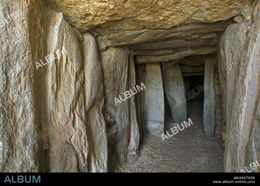 Dolmen de Soto - between 3800 and 2500 BC, Trigueros, Huelva province, Region of Andalusia, Spain, Europe.