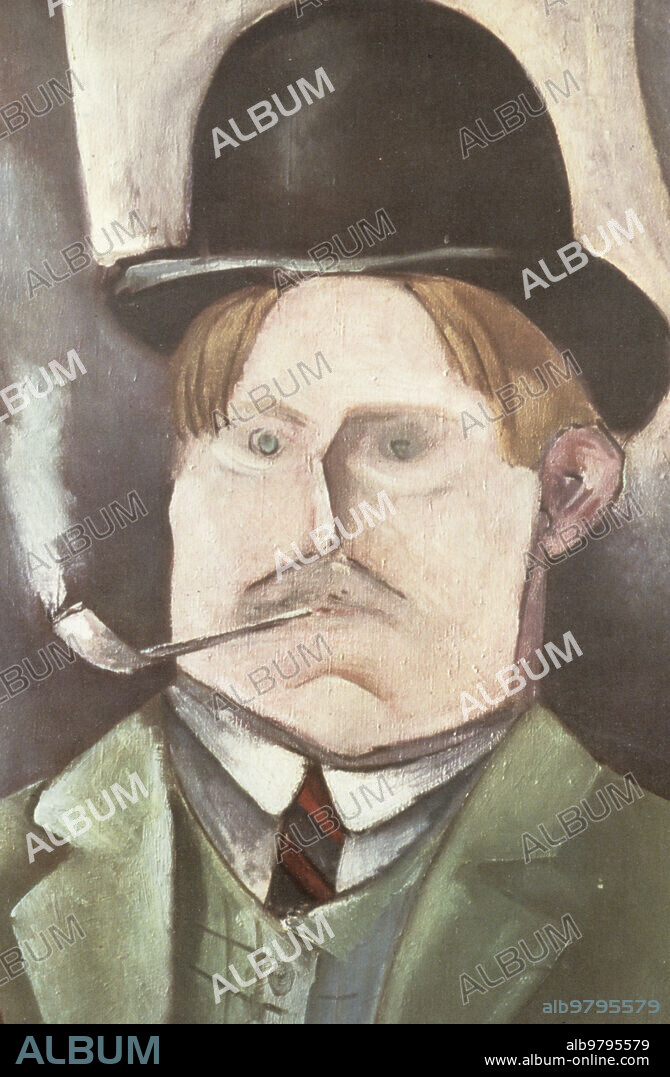 Maurice de vlaminck, self-portrait, 1911.