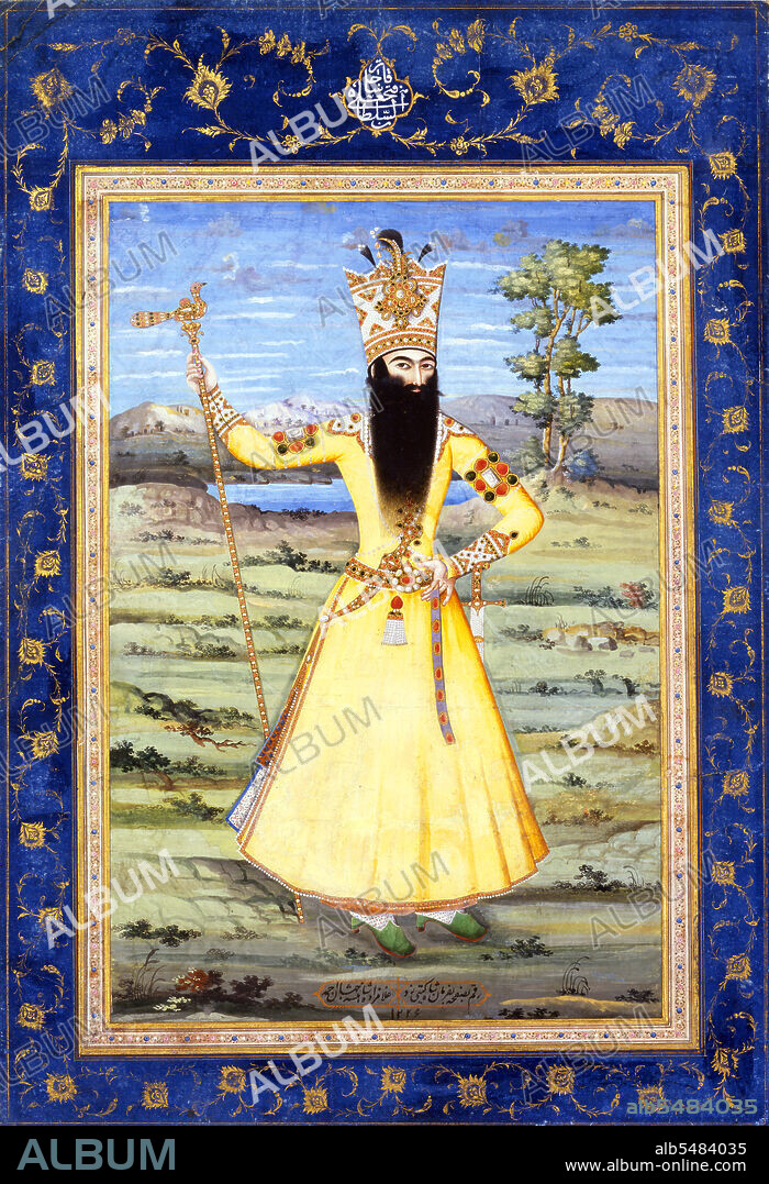Fat'h Ali Shah Qajar (variations include Fathalishah, Fathali Shah, Fath Ali Shah, 5 September 1772 – 23 October 1834) was the second Qajar ruler of Iran. He reigned from 17 June 1797 to 23 October 1834.