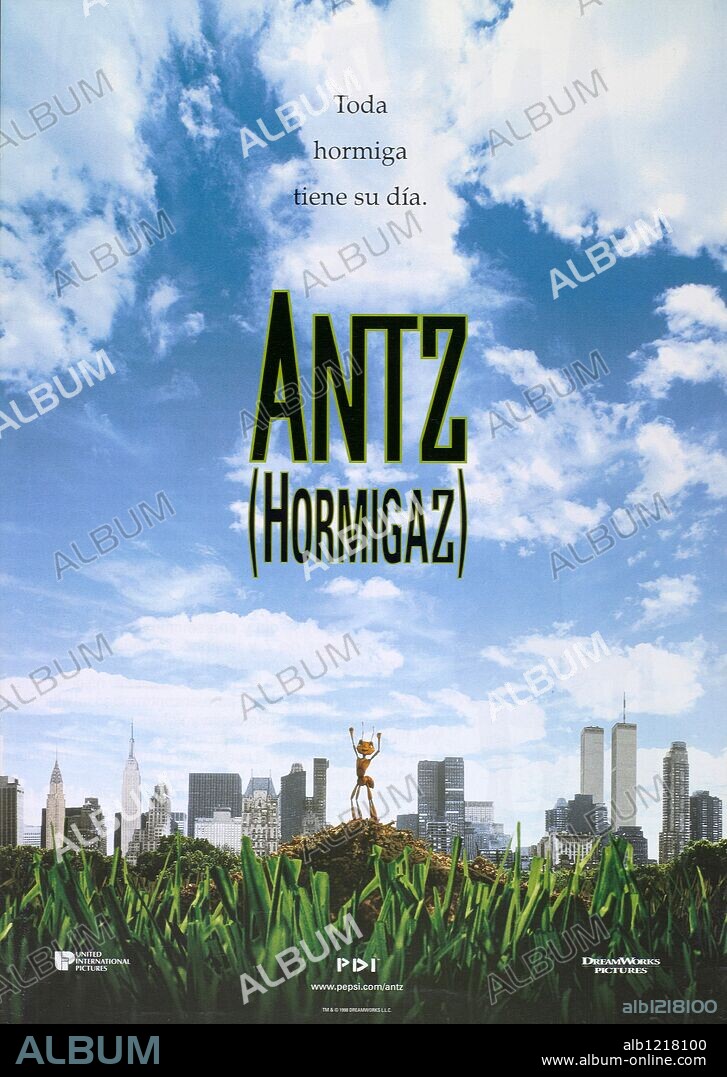 Affiche de ANTZ, 1998, réalisé par TIM JOHNSTON. Copyright DREAMWORKS.
