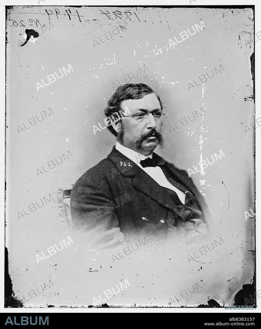 Geo. Robeson, between 1860 and 1875. [Politician, lawyer, Union Army soldier: brigadier general in the New Jersey Militia during the American Civil War; Secretary of the Navy].