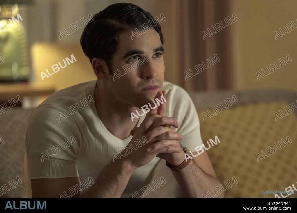 DARREN CRISS dans HOLLYWOOD, 2020, réalisé par DANIEL MINAHAN, JESSICA YU et RYAN MURPHY. Copyright Ryan Murphy Productions.