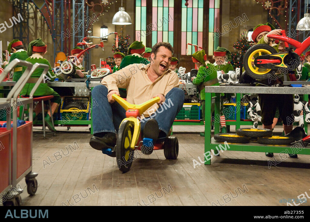 VINCE VAUGHN en FRED CLAUS, EL HERMANO GAMBERRO DE SANTA CLAUS, 2007 (FRED CLAUS), dirigida por DAVID DOBKIN. Copyright WARNER BROS. PICTURES/SILVER PICTURES/DAVID DOBKIN PROD./ / BUITENDIJK, JAAP.