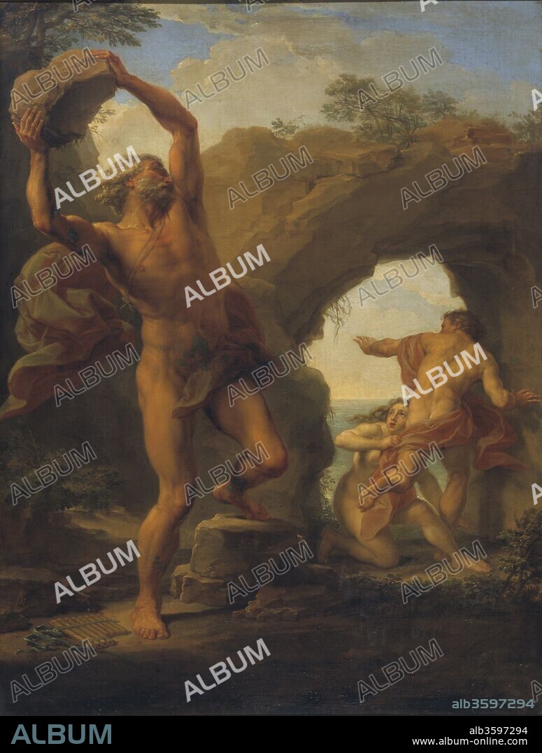 POMPEO GIROLAMO BATONI. Acis and Galatea.