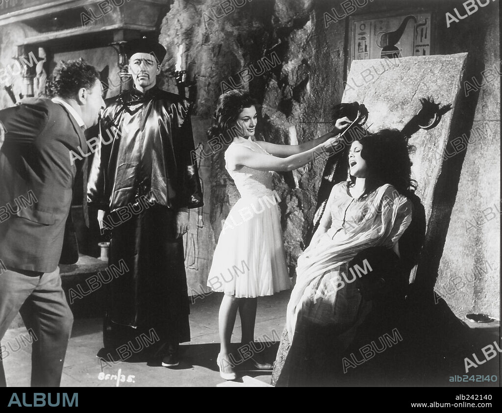 CHRISTOPHER LEE in THE BRIDES OF FU MANCHU, 1966. Copyright ANGLO-AMALGAMATED/SEVEN ARTS.