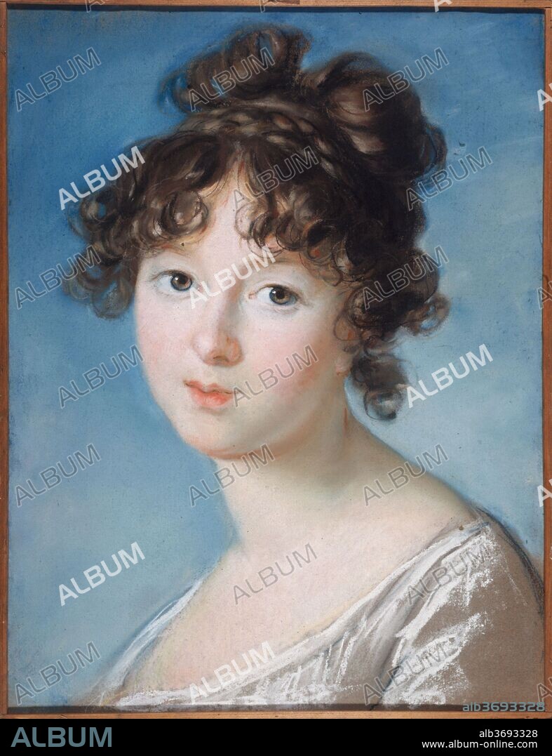 ÉLISABETH LOUISE VIGÉE LE BRUN. Princess Aniela Angélique Czartoryska, née Radziwill (1781-1808).