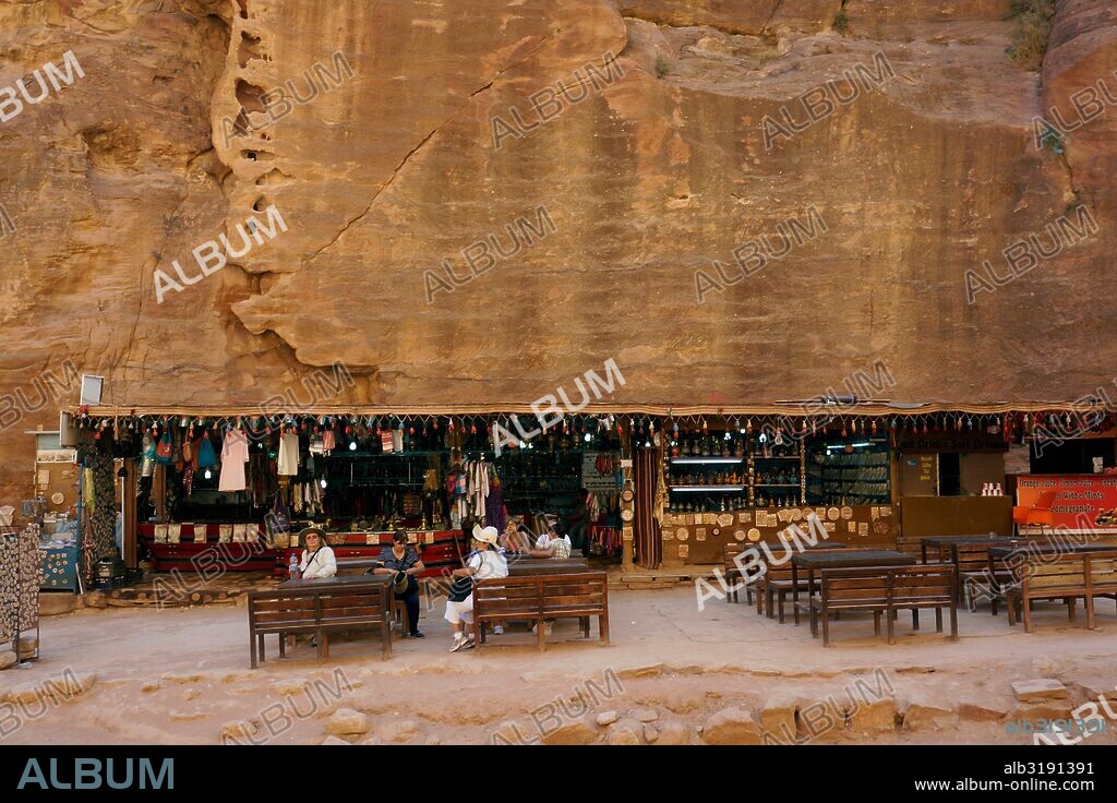 Petra. Importante enclave arqueológico en Jordania. Capital del antiguo reino Nabateo.
