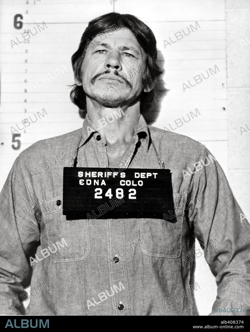 CHARLES BRONSON in MR. MAJESTYK, 1974, directed by RICHARD FLEISCHER. Copyright UNITED ARTISTS.