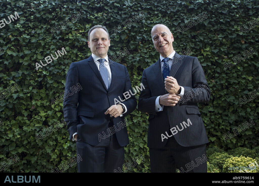 January 16, 2019. Madrid. Interview with Daniel Lacalle, chief economist of Tressis SV and José Miguel Maté, CEO. Photo: Isabel Permuy ARCHDC.