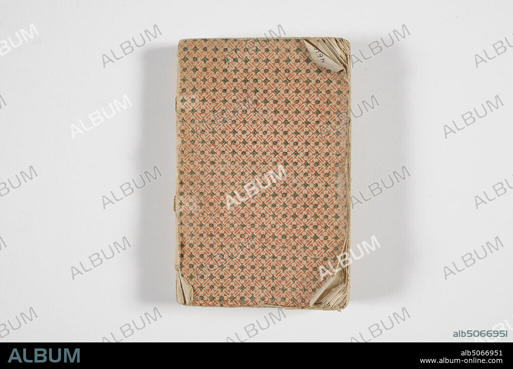 book, Anonymous Author, 1776, General: 21.3 x 13.8 x 3cm 213 x 138 x 30mm, Book in French titled Le jeu du trictrac, or Les principles de ce jeu, about the trictrac game. The cover reads Jeu du trictrac 1219. The title page contains the letters M. J. M. F. with the date MDCCLXXVI. The book contains 378 numbered pages with text, 1930.