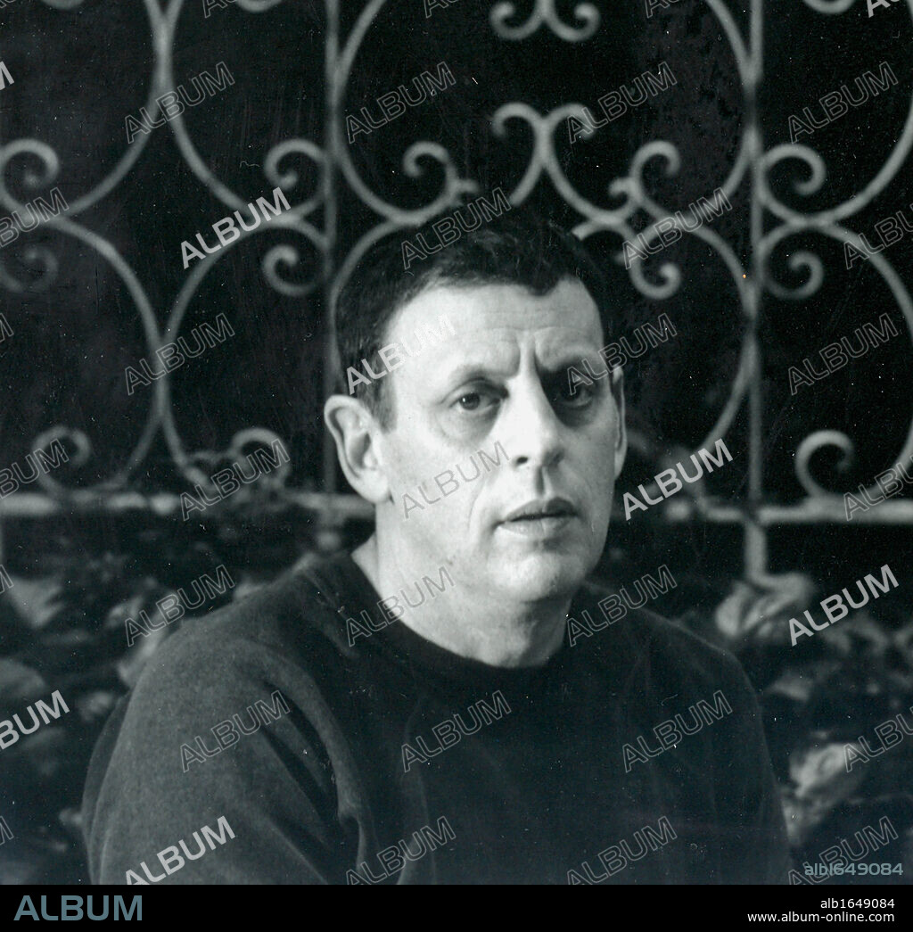 Philip Glass (born 1937) in 1989. American composer.