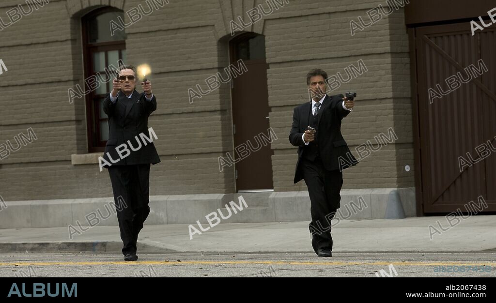 AL PACINO y CHRISTOPHER WALKEN en TIPOS LEGALES, 2012 (STAND UP GUYS), dirigida por FISHER STEVENS. Copyright LIONSGATE.