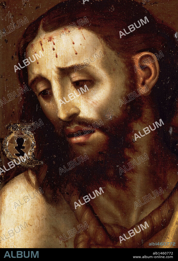 Renaissance Art. Espan_a.16th century. Luis de Morales, the Divine (c. 1510-1586). Spanish painter. Ecce Homo. Cathedral Museum. Avila. Castile and Leon.